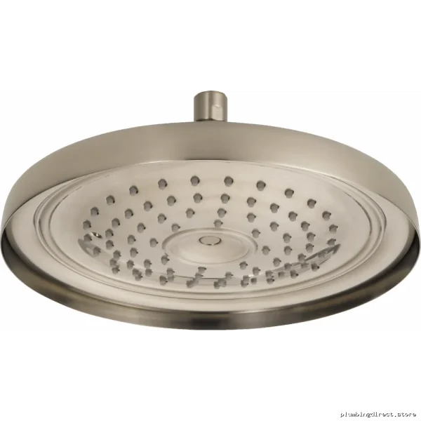 Brizo 83310-BN Brushed Nickel Ceiling Rain Shower Head for Luxury Bathrooms