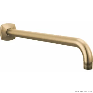Luxe Gold Wall Mount Shower Arm with Flange - Secure Installation 83867-GL Brizo
