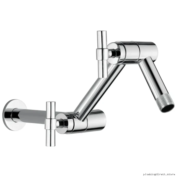 High-Quality Adjustable Chrome Shower Arm & Flange Set - Brizo RP81434PC - Image 2