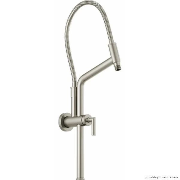 Adjustable Luxe Nickel Shower Arm & Flange Kit - Brizo 81892-NK