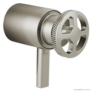 Brizo HW6032-NK Luxe Nickel Thermostat Handles – Adjustable Temp & Flow Control