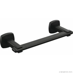 Brizo Allaria 8 Compact Wall Mount Towel Bar in Matte Black