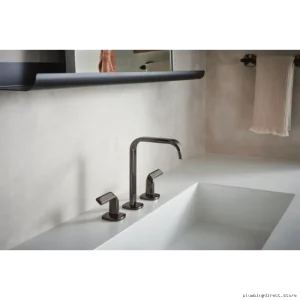 Brizo Allaria Black Onyx Lever Handle Kit for Widespread Faucets