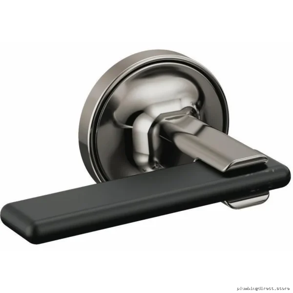 Brizo Allaria Black Onyx Wall-Mount Tub Filler with Lever Handles
