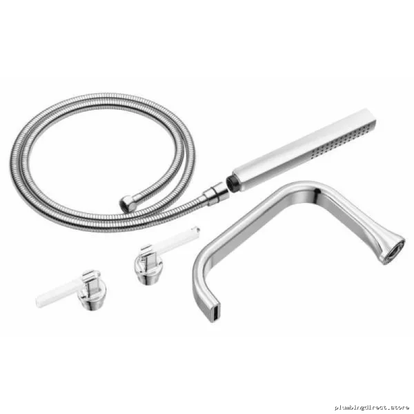 Brizo Allaria Chrome Tub Filler with Lever Handles