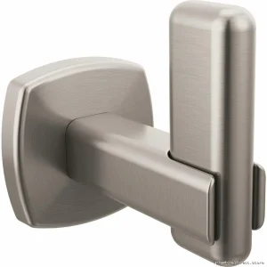 Allaria Luxe Nickel Robe Hook | Brizo Collection Elegance