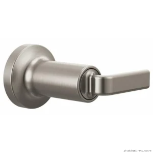 Brizo Allaria Matte Black Volume Control Trim with Twist Lever T66667-NK