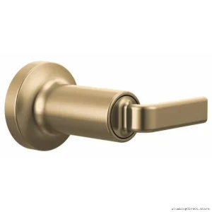 Allaria Sensori Volume Control Trim – Twist Lever Handle Luxe Steel T66657-GL Brizo
