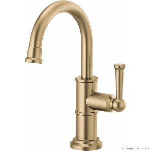 Artesso Brilliance Luxe Gold Beverage Faucet | Durable & Stylish 61325LF-C-GL Brizo