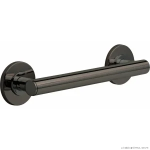 Brizo Black Onyx Euro Round 12" Safety Grab Bar