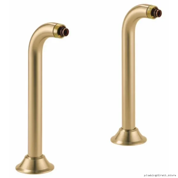 High-Rise Deck Mount Tub Filler - Black Onyx Finish, Brizo RP73765GL