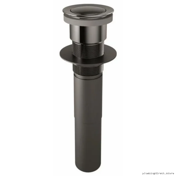 Brizo Black Onyx Push Pop-Up Drain No Overflow Bath Sink Stopper RP81627BNX