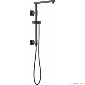 Brizo Black Onyx Square Shower Column - Euro Modern Design 80099-BNX