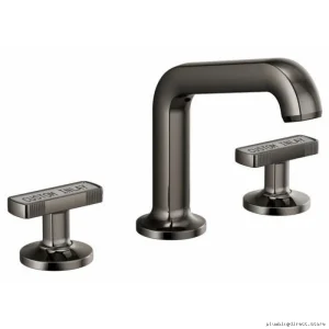 Brizo Black Onyx Widespread Bathroom Faucet 1.2 GPM Water-Saving Design