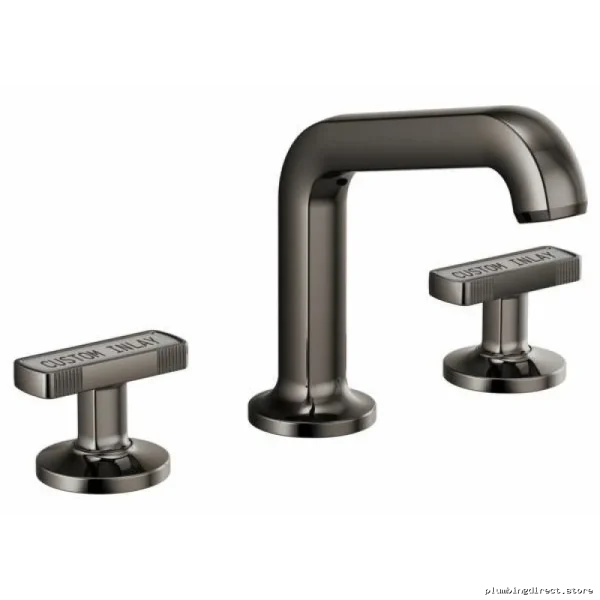 Brizo Black Onyx Widespread Bathroom Faucet 1.2 GPM Water-Saving Design