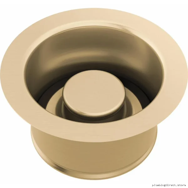 Brizo Brilliance Luxe Gold Kitchen Sink Disposal Flange & Stopper Kit