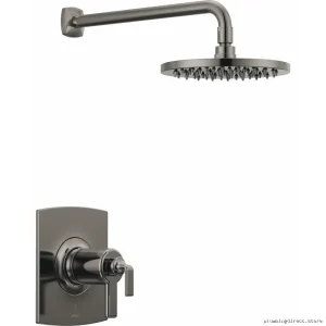 Brizo Brilliance Black Thermostatic Shower Valve Trim Kit HL6067-BNX