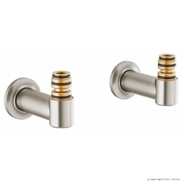 Brizo Brilliance Luxe T71764-NK Wall-Mounted Tub Filler Union in Nickel Finish