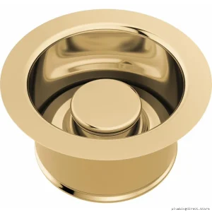 Brizo Kitchen Sink Flange & Stoppers - Brilliance Polished Gold 69072-PG