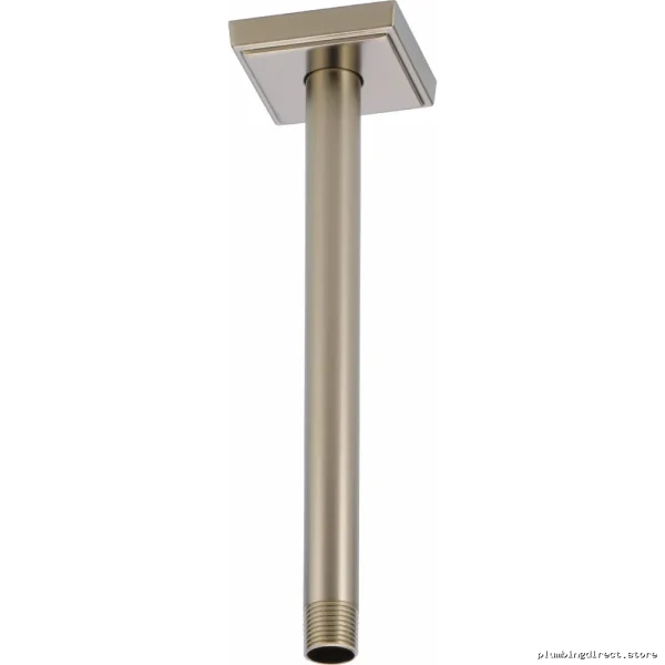 Brizo Brushed Nickel Ceiling Shower Arm with Flange 10 Inch RP70765BN