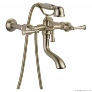 Brizo 2-Handle Freestanding Tub Filler Trim - Brushed Nickel T70305-BN