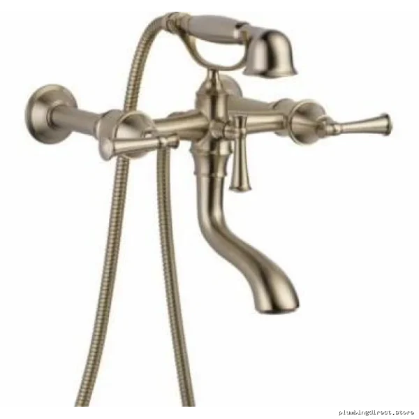 Brizo 2-Handle Freestanding Tub Filler Trim - Brushed Nickel T70305-BN