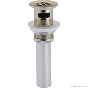 Brizo Brushed Nickel Grid Strainer with Overflow - RP72412BN