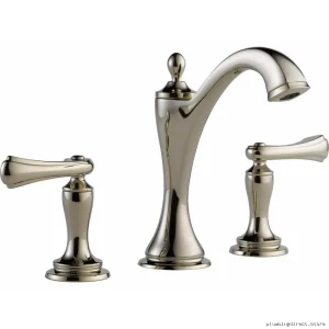 Brizo Charlotte Single-Handle Widespread Faucet 1.2 GPM Eco Polished Nickel