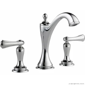 Brizo Charlotte Single Handle Widespread Bath Faucet Chrome Model #ECO