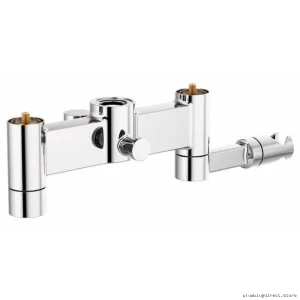 Brizo Kintsu Brilliance Chrome 2-Handle Tub Filler Body Trim T70310-PCLHP