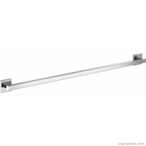 Brizo Chrome 24 Inch Modern Square Grab Bar for Bathroom Safety