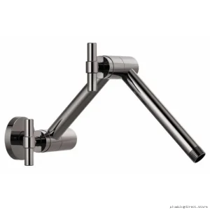 Brizo Chrome Adjustable Shower Arm with Flange RP81434BNX