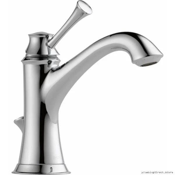 Brizo Chrome Single-Hole Bathroom Faucet - Low-Flow 1.2 GPM
