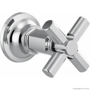 Brizo Chrome Cross Handle Volume Control Trim - Sensor Faucet T66678-PC