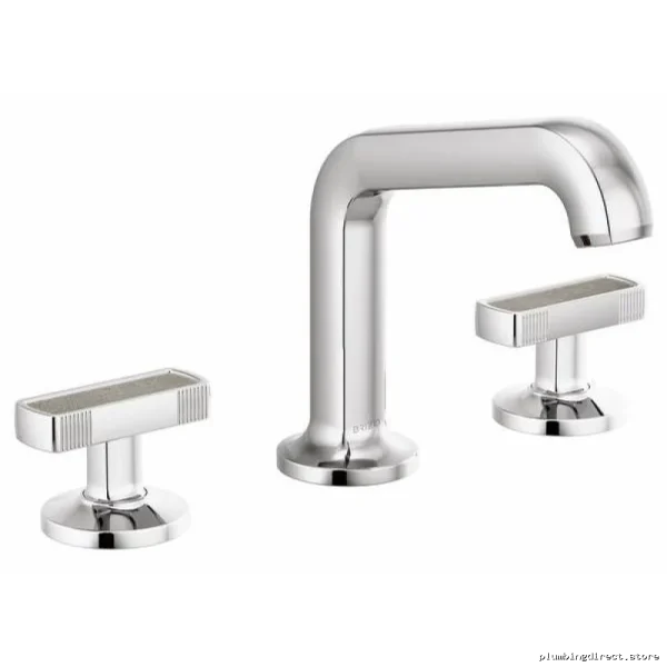 Brizo Chrome Eco Widespread Bathroom Faucet - 1.2 GPM Low-Flow Water Saving