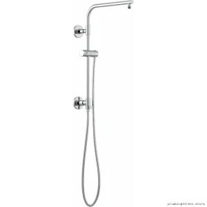 Brizo Chrome Euro Round Shower Column 80092-PC - Modern Bathroom Upgrade