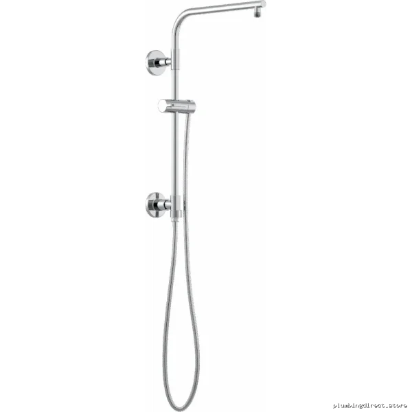 Brizo Chrome Euro Round Shower Column 80092-PC - Modern Bathroom Upgrade