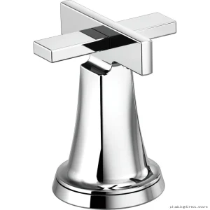 Brizo Chrome High Cross Handle Set for Levoir Widespread Faucets - Pair Model HX5398-PC