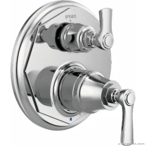 Brizo Chrome Pressure Balance Shower Valve with 3-Function Diverter Trim
