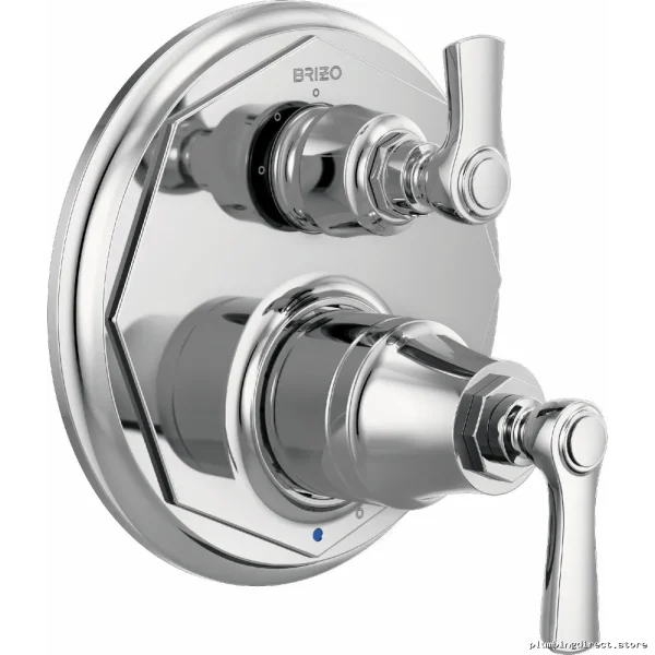 Brizo Chrome Pressure Balance Shower Valve with 3-Function Diverter Trim