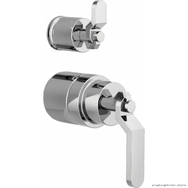 Brizo Chrome Pressure Balance Valve Trim Kit with Industrial Handle HL75P34