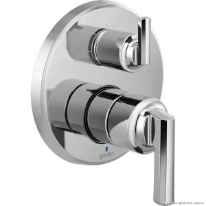 Brizo Chrome Pressure Balance Valve with Triple Function Diverter