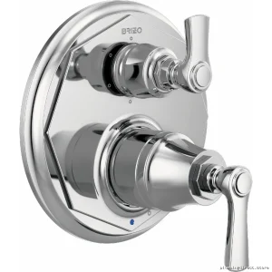 Brizo Chrome Pressure Balance Shower Valve with 6-Function Diverter Trim