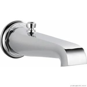 Chrome Pull-Up Diverting Tub Faucet Spout | Brizo