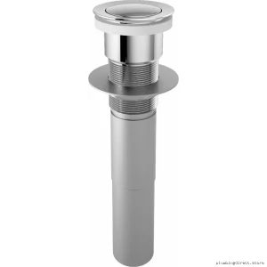 Brizo Chrome Push Button Pop-Up Drain with Overflow Prevention RP81627PC