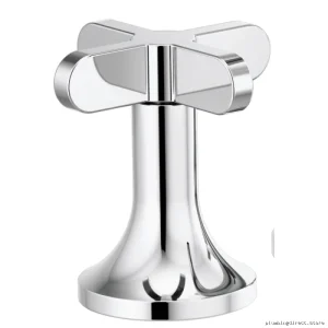 Brizo Chrome Roman Tub Faucet with Cross Handles HX675-PC