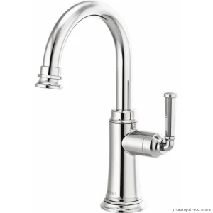 Brizo Chrome 61374LF-C-PC Rook Beverage Dispenser Faucet for Modern Kitchens
