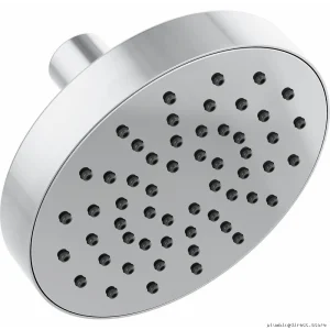 5 Round Single-Function Shower Head 2.5 GPM Chrome Finish Brizo Model 82392-PC-2.5