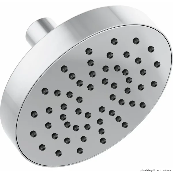5 Round Single-Function Shower Head 2.5 GPM Chrome Finish Brizo Model 82392-PC-2.5