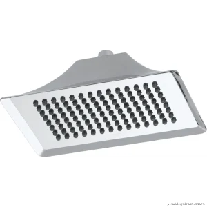 Brizo Chrome Raincan Shower Head RP48043PC Modern Rectangular Design